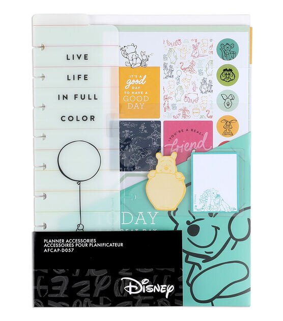 Happy Planner Disney Winnie the Pooh True to You Classic Accessory Pack