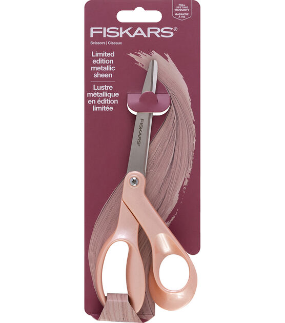 Fiskars Metallic Scissors - Champagne - 8 in