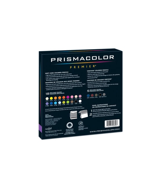 Prismacolor Premier Manga Colored Pencils 23pc