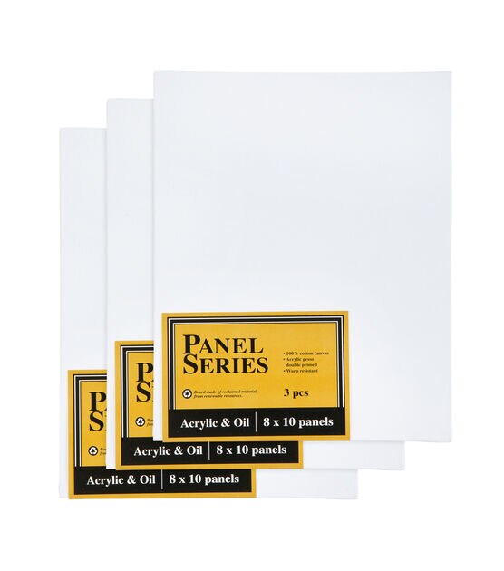 8" x 10" Series Panels Value Cotton Canvas 3pk by Artsmith, , hi-res, image 6