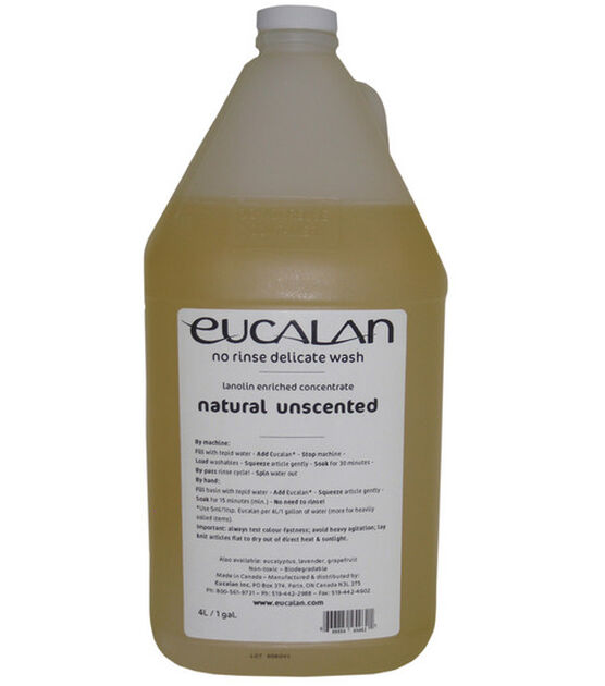 Eucalan Fine Fabric Wash 1gal Unscented