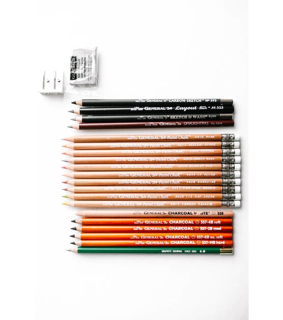 General Pencil Drawing & Sketching Pencil Kit No. 20