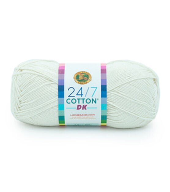 Lion Brand 24/7 DK 273yds Light Weight Cotton Yarn, , hi-res, image 1