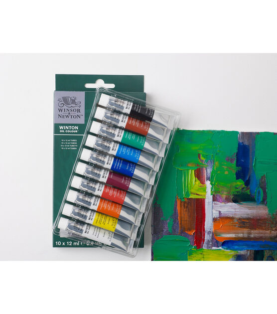 Winsor & Newton Introduction to Fine Art Winton Oil Colour, 12 ml, 10pk, , hi-res, image 5