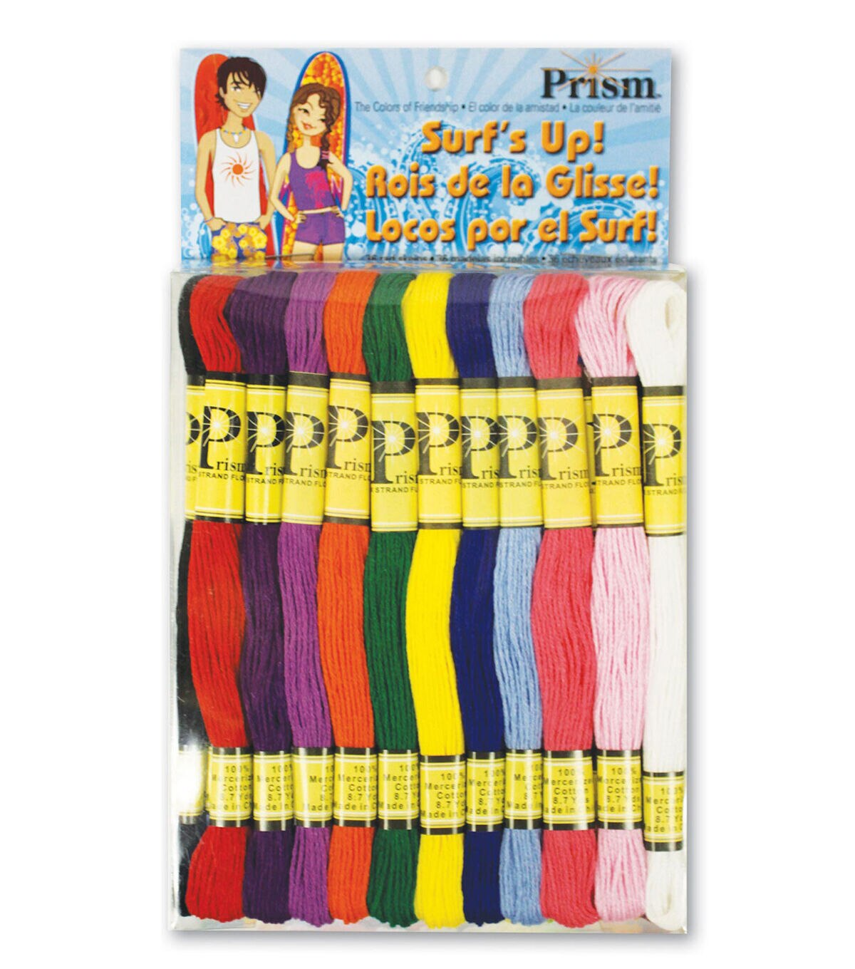 Prism Craft Thread Pack 8 Meters 36/Pkg-Sweets 