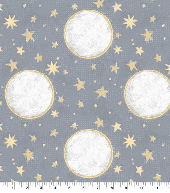 Moons Nursery  Soft & Minky Fabric