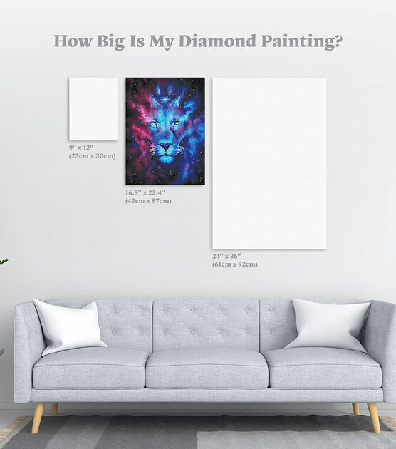 Diamond Art Club 16.5" x 22.5" Firstborn Painting Kit, , hi-res, image 4