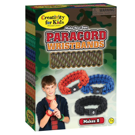Creativity For Kids Make Your Own Paracord Wristbands Kit