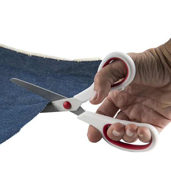 SINGER Multipurpose Scissor Set, 8.5 Inch Sewing Fabric Scissors, 6.5 Inch  Craft Scissors, and 4 Inch Mini Detail Thread Scissors with Comfort Hand  Grip, Pack of 3 