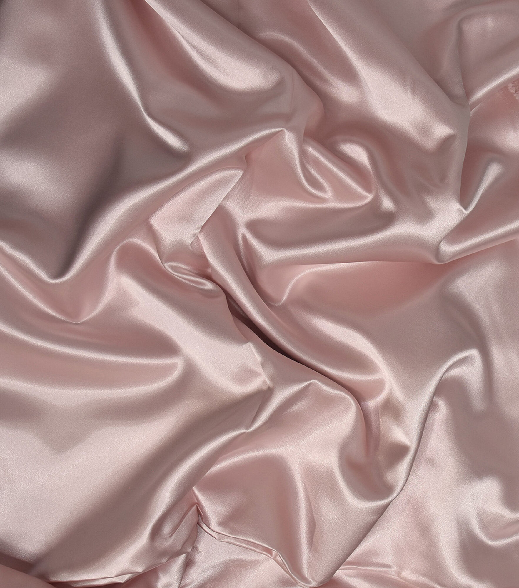 Casa Collection Shiny Satin Fabric, Rosewater, hi-res
