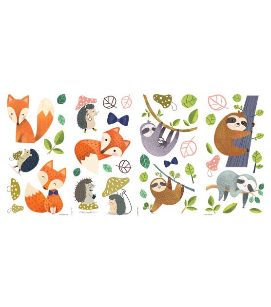 RoomMates Wall Decals Forest Friends Giant