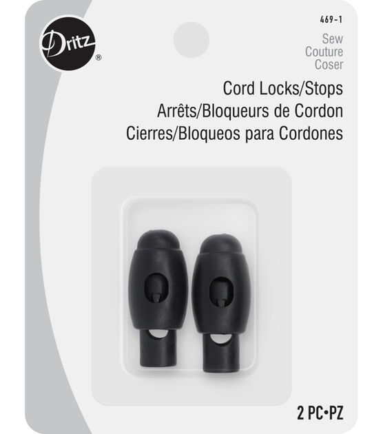 Dritz 24ct Cord Lock Black : Target