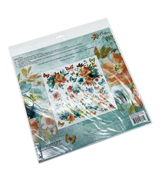Wildflower Stickers - 12x12 Sheet - Crafts Direct