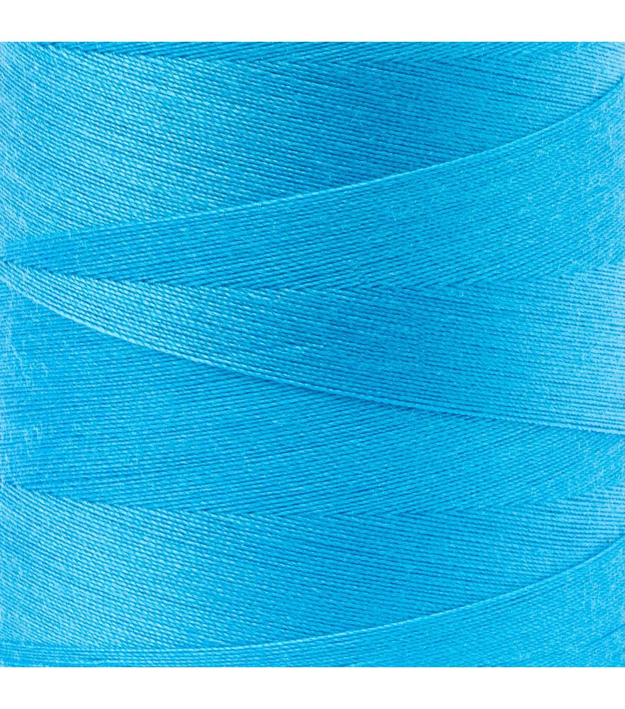 Coats & Clark 3000yd Spun Polyester 40wt Overlock Thread, Blue, swatch, image 16