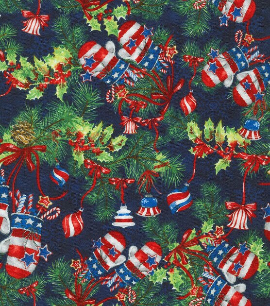 Robert Kaufman All American Christmas Cotton Fabric