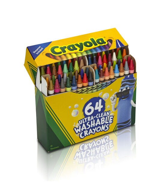 Crayola 64ct Ultra Clean Washable Crayons, , hi-res, image 4