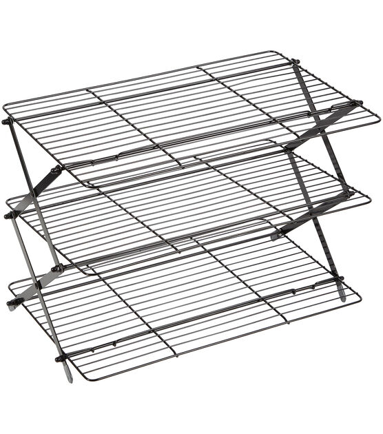 Wilton 10"x16" 3 tier Folding Cooling Grid, , hi-res, image 3