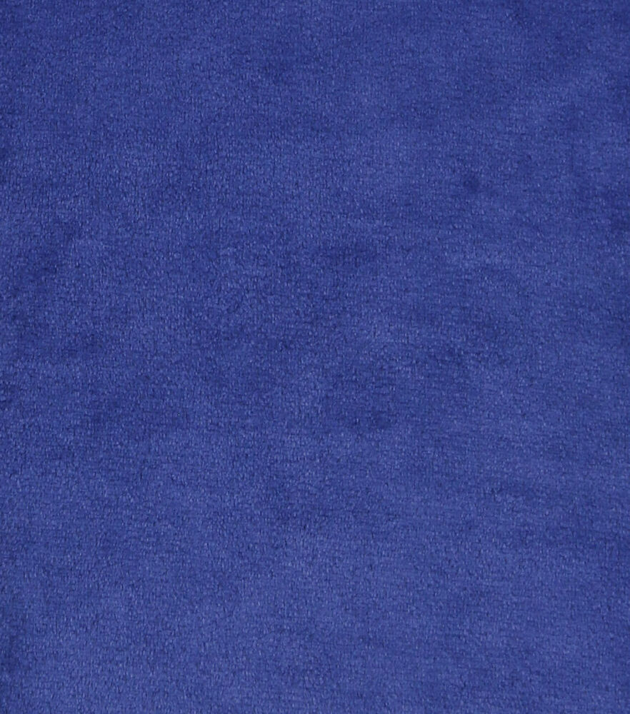 Sew Lush Fleece Fabric Solids, Blueprint, swatch, image 37