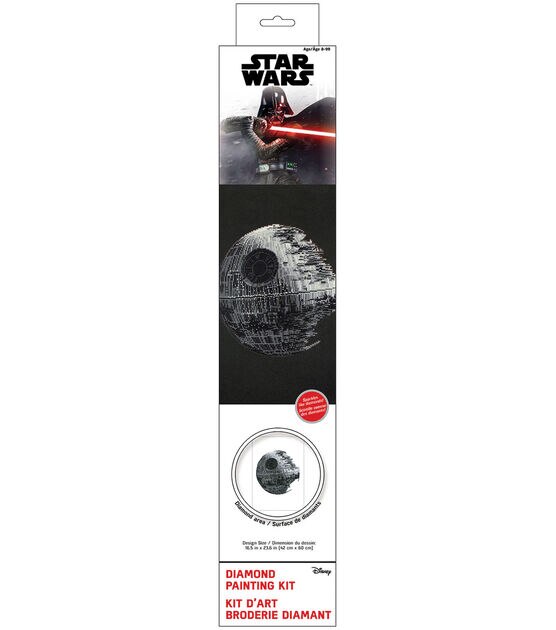Camelot® Dots The Death Star Diamond Painting Kit
