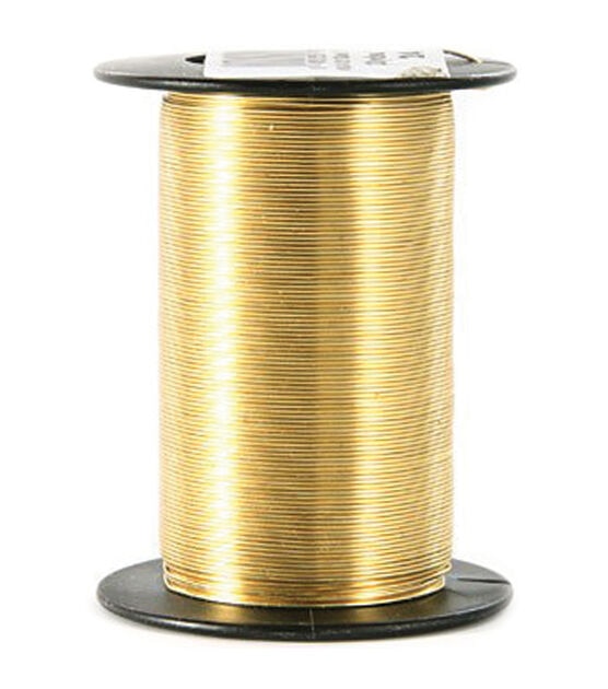 24 Gauge Wire 25 Yards Pkg Gold