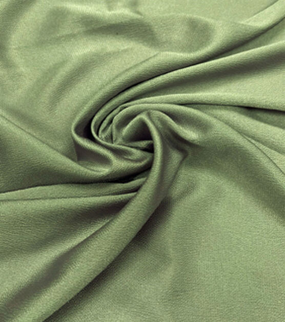 Casa Collection Green Hammered Satin Fabric, , hi-res, image 2