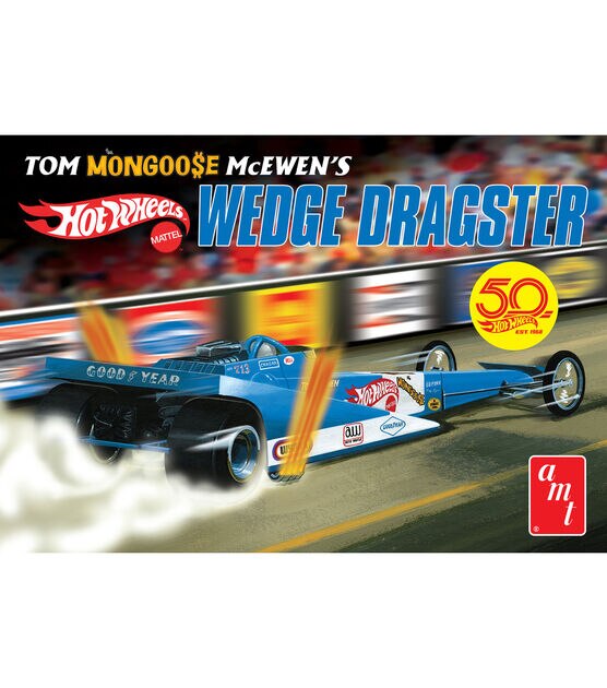AMT Tom Mongoose McEwen's Wedge Dragster 1:25 Scale Model Car Kit