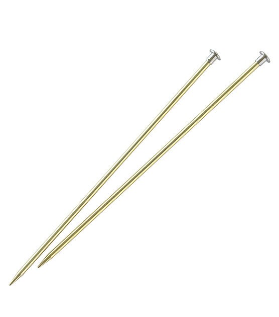 Boye 10" Single Point 8/5mm Aluminum Knitting Needle Set, , hi-res, image 3