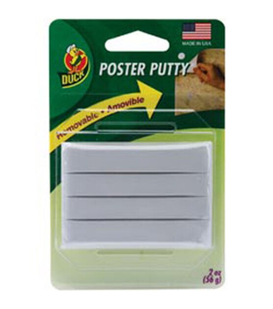 Poster Tack Mounting Putty for Posters Pictures Removable Reusable 2 oz