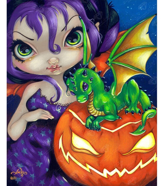 Diamond Art Club 22" x 27" Darling Dragonling 2 Painting Kit