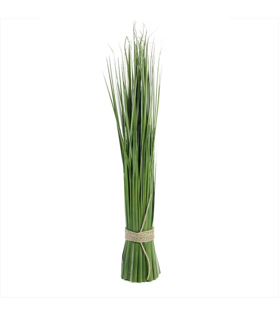 Northlight 30.25" Green Artificial Onion Grass Bundle