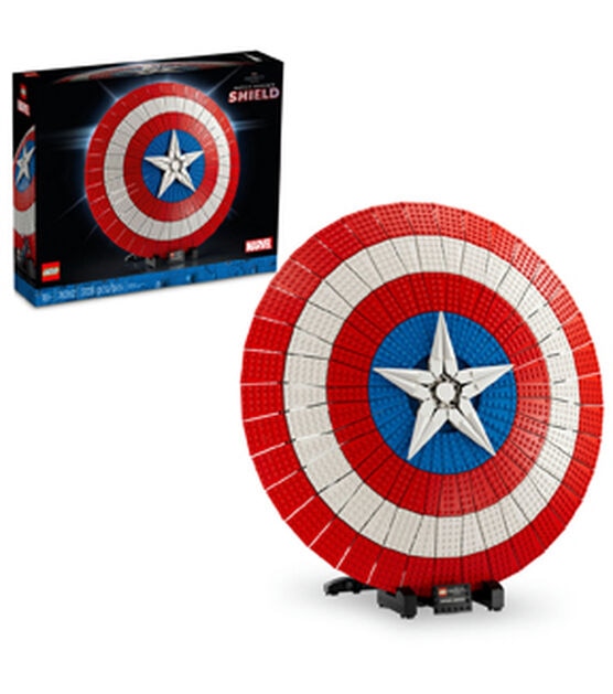LEGO 3128pc Marvel Captain America’s Shield 76262 Set