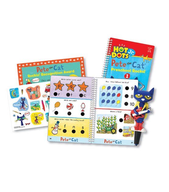 Educational Insights Hot Dots Jr. Pete the Cat Preschool Rocks Kit, , hi-res, image 2