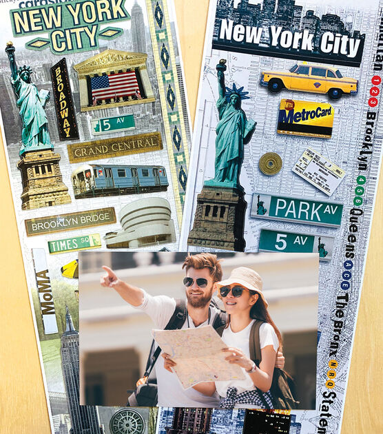 Paper House New York Cardstock Sticker 2pk, , hi-res, image 2
