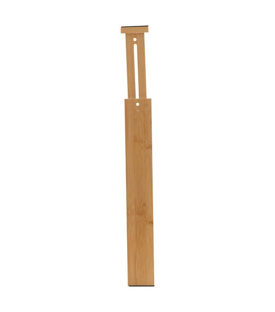 Simplify 17" Adjustable Bamboo Drawer Dividers 2pk, , hi-res, image 8