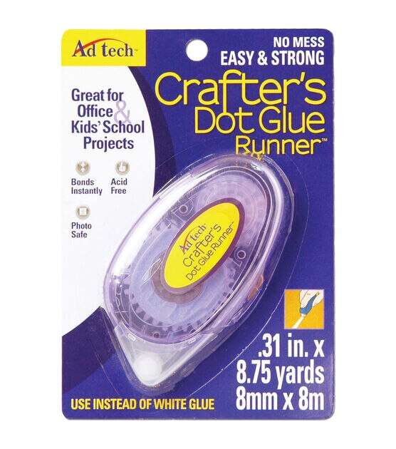 AdTech Crafter's Dot Glue Runner .31"X315"