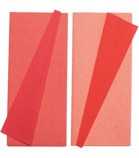 Lia Griffith 2 pk Extra Fine Double Sided Crepe Papers Strawberry, , hi-res, image 2