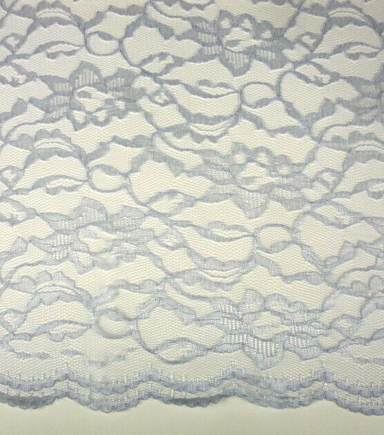 Gray Lace Fabric by Casa Collection