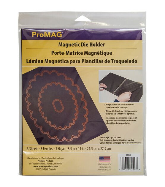 ProMag 3pcs Double Magnetized Die Holder Magnets