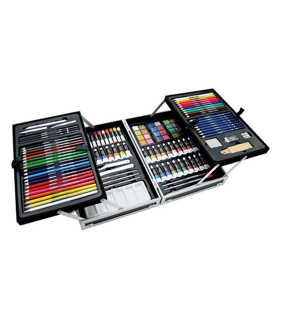 126pc Mixed Media Art Set in Carrying Case - Paint Sets - Art Supplies & Painting