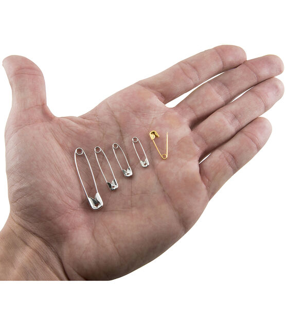 SINGER Assorted Sized Safety Pins, 90 Count, , hi-res, image 3