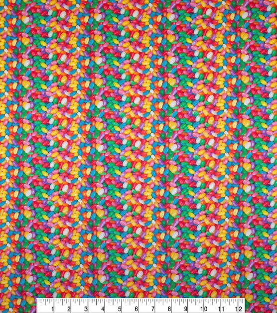 Photo Real Jelly Beans Easter Cotton Fabric, , hi-res, image 2