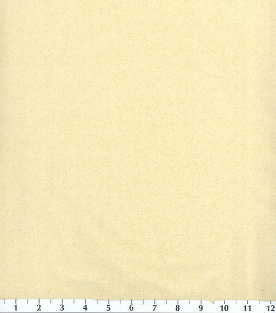 Fabric Traditions Glitter Cotton Fabric by Keepsake Calico, Ecru, swatch