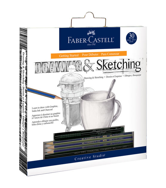 Creative Studio Getting Started Art Kit Drawing and Sketching