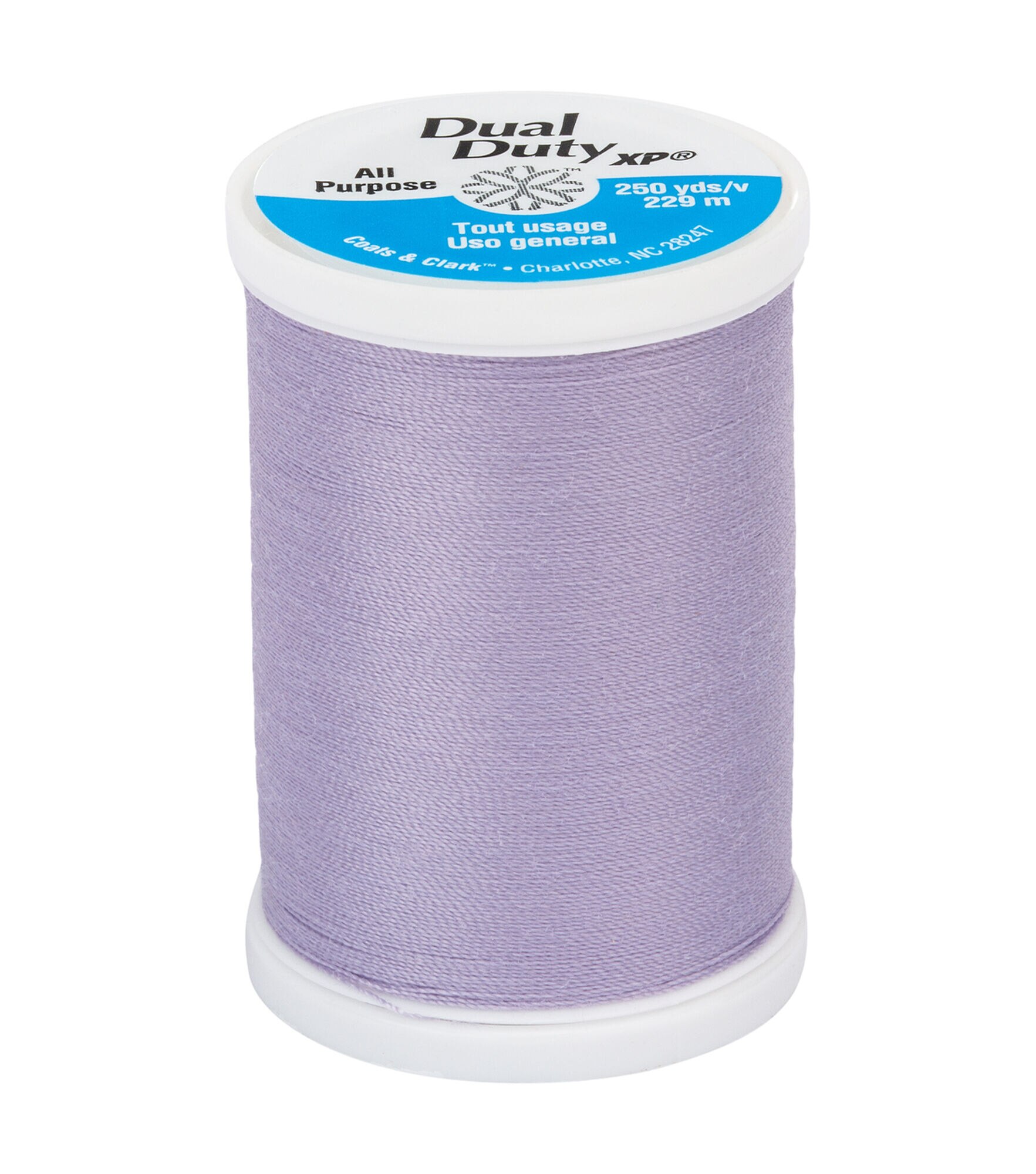 Coats & Clark Dual Duty XP General Purpose Thread 250yds, #3530dd Lilac, hi-res