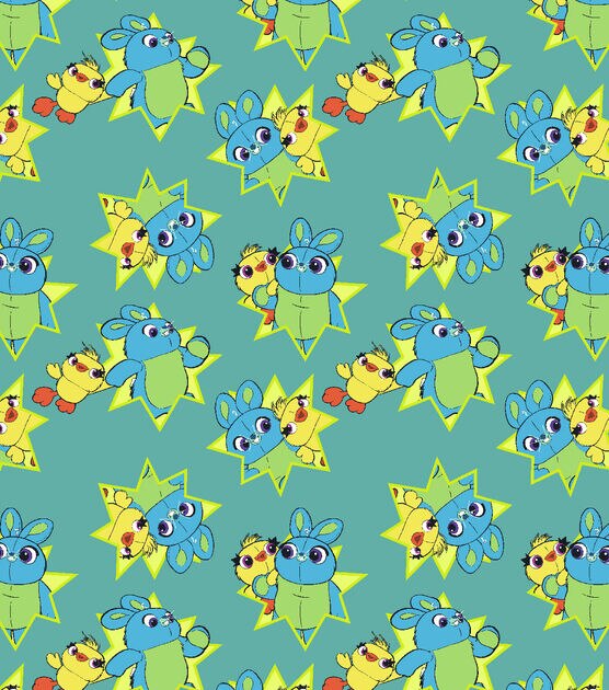 Disney Toy Story 4 Cotton Fabric Duck and Bunny, , hi-res, image 2