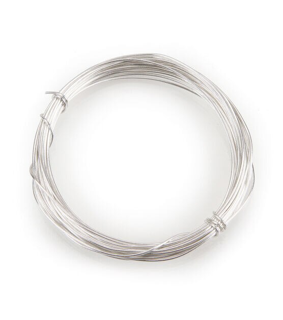 24 gauge Sterling Silver Plated Jewelry Wire by hildie & jo