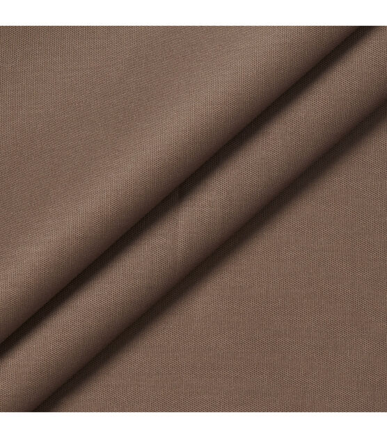 Chocolate Cotton Canvas Fabric, , hi-res, image 2