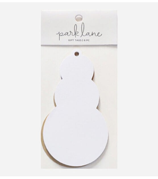 Park Lane Holiday Snowman Gift Tags 6ct