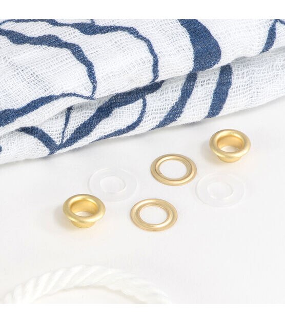 Dritz Extra Large Eyelet Kit Gold 7/16 - Stonemountain & Daughter Fabrics