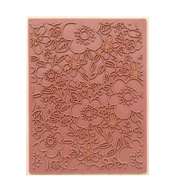 American Crafts Wooden Floral Stamp, , hi-res, image 3